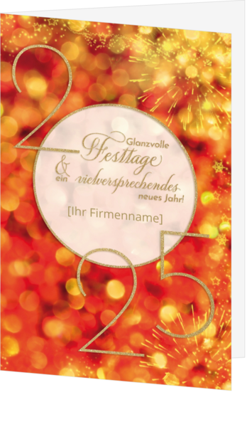 Weihnachtskarte - Festliches 2025